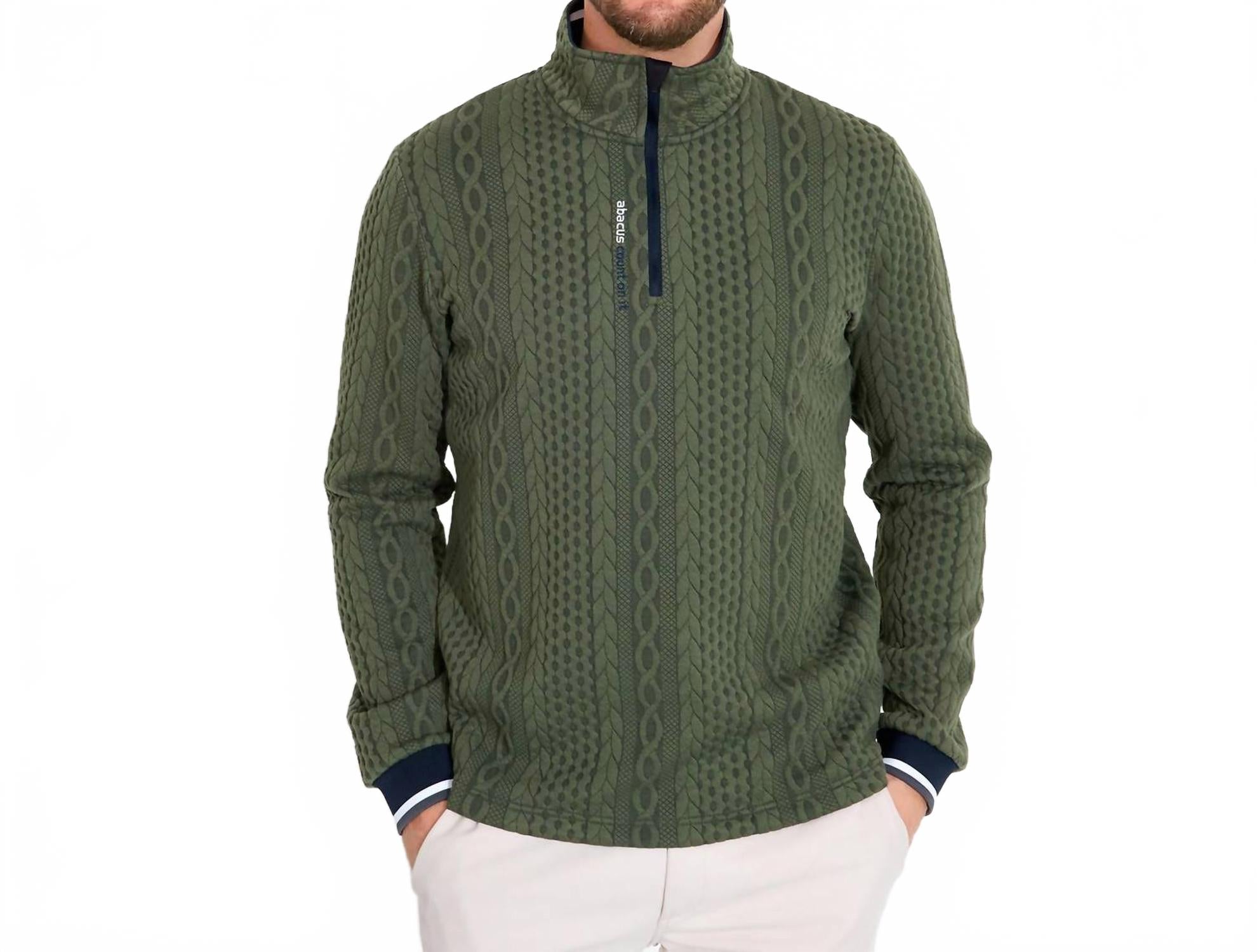 Джемпер Woburn Midlayer с полумолнией в лесном стиле Abacus Sportswear Us, Forest
Джемпер Woburn Midlayer с полумолнией в лесном стиле Abacus Sportswear Us, Forest