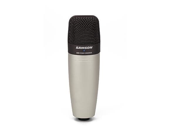Студийный конденсаторный микрофон Samson C01 Large Diaphragm Cardioid Condenser Microphone
Студийный конденсаторный микрофон Samson C01 Large Diaphragm Cardioid Condenser Microphone
