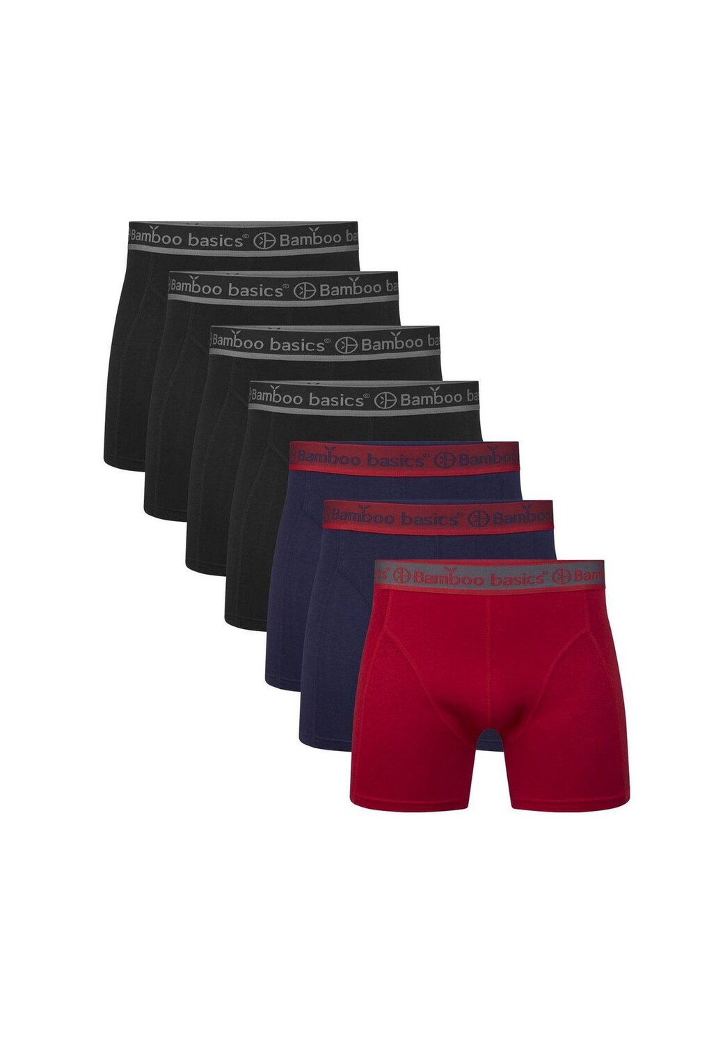 Мужские боксеры, 7 шт. - RICO 7P, дышащие, одинарный трикотаж Bamboo Basics, цвет Schwarz Rot Blau
Мужские боксеры, 7 шт. - RICO 7P, дышащие, одинарный трикотаж Bamboo Basics, цвет Schwarz Rot Blau