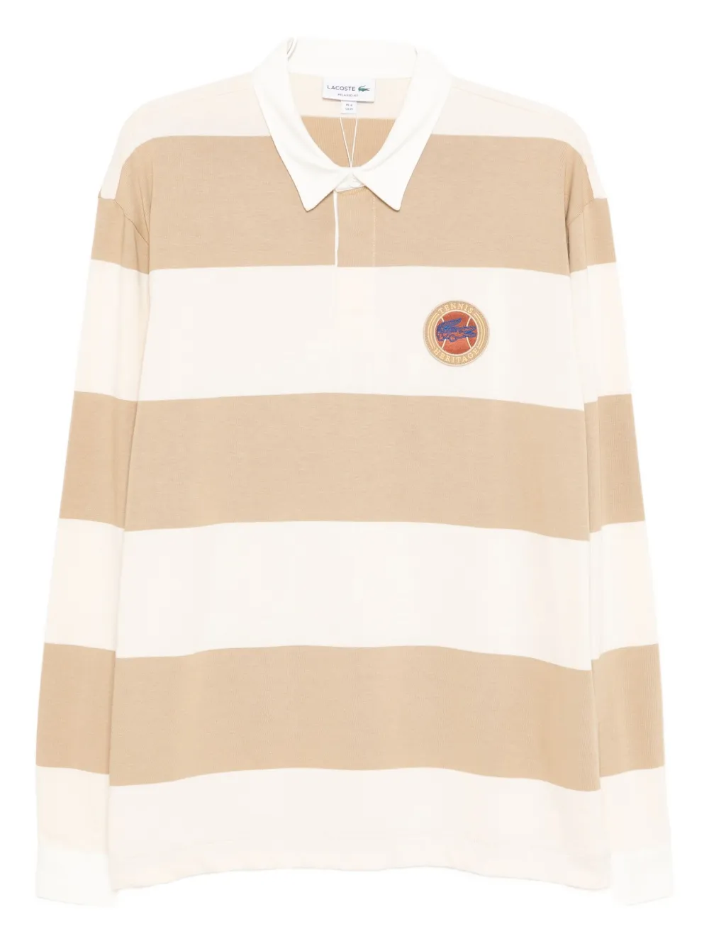 Поло с вышитым логотипом Lacoste, нейтральный
Поло с вышитым логотипом Lacoste, нейтральный