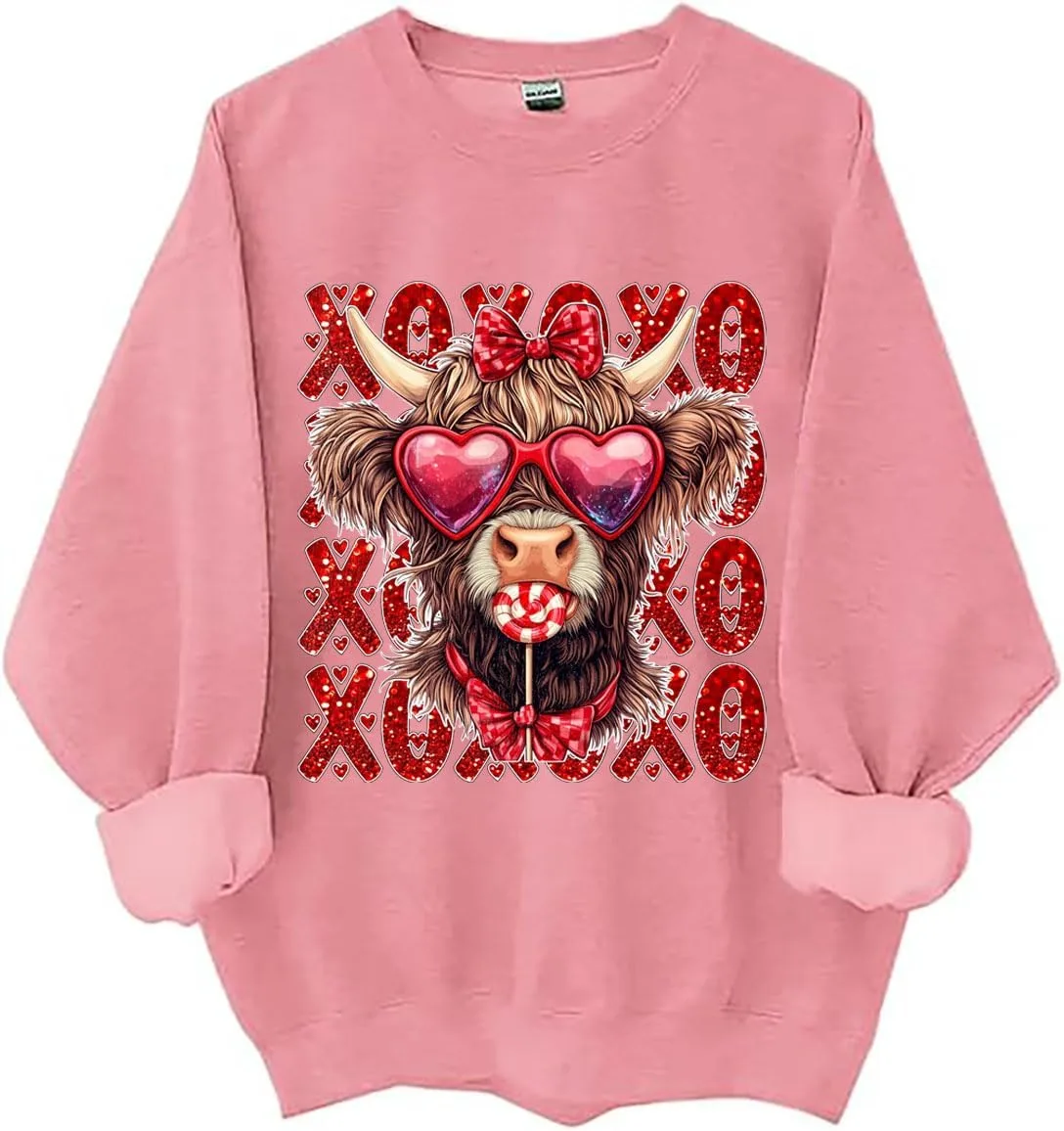 Свитшут Valentine Highland Cow Czbic
Свитшут Valentine Highland Cow Czbic