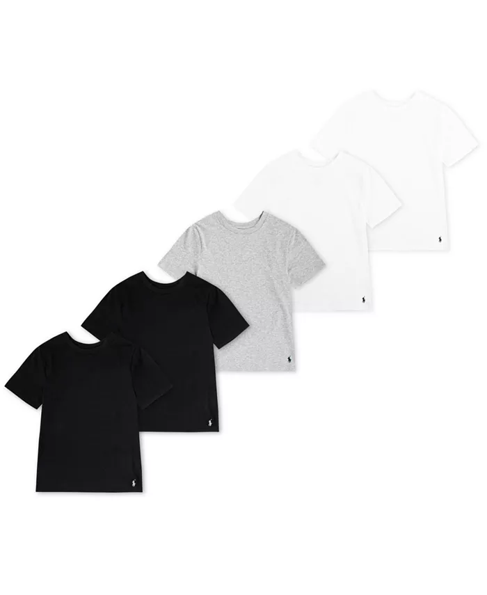 Футболки с круглым вырезом для мальчиков, 5 шт Polo Ralph Lauren, черный
Футболки с круглым вырезом для мальчиков, 5 шт Polo Ralph Lauren, черный