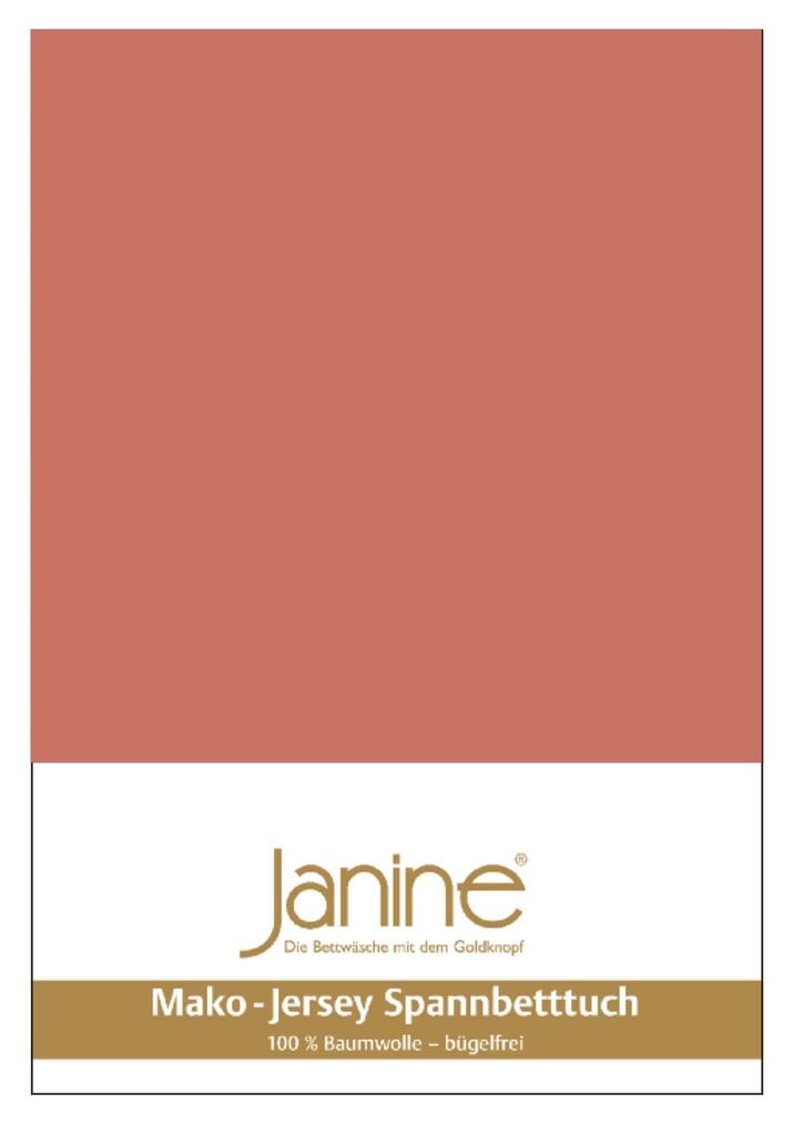 Janine Mako Fine JERSEY, 100% хлопок, простыня на подгонке SpB.100x200 1 шт. MAKO FINE JERSEY 5007-54-380 siena Original Janine
Janine Mako Fine JERSEY, 100% хлопок, простыня на подгонке SpB.100x200 1 шт. MAKO FINE JERSEY 5007-54-380 siena Original Janine