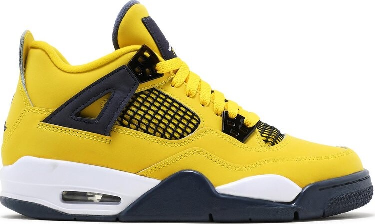 Кроссовки Air Jordan 4 Retro GS Lightning 2021, желтый
Кроссовки Air Jordan 4 Retro GS Lightning 2021, желтый