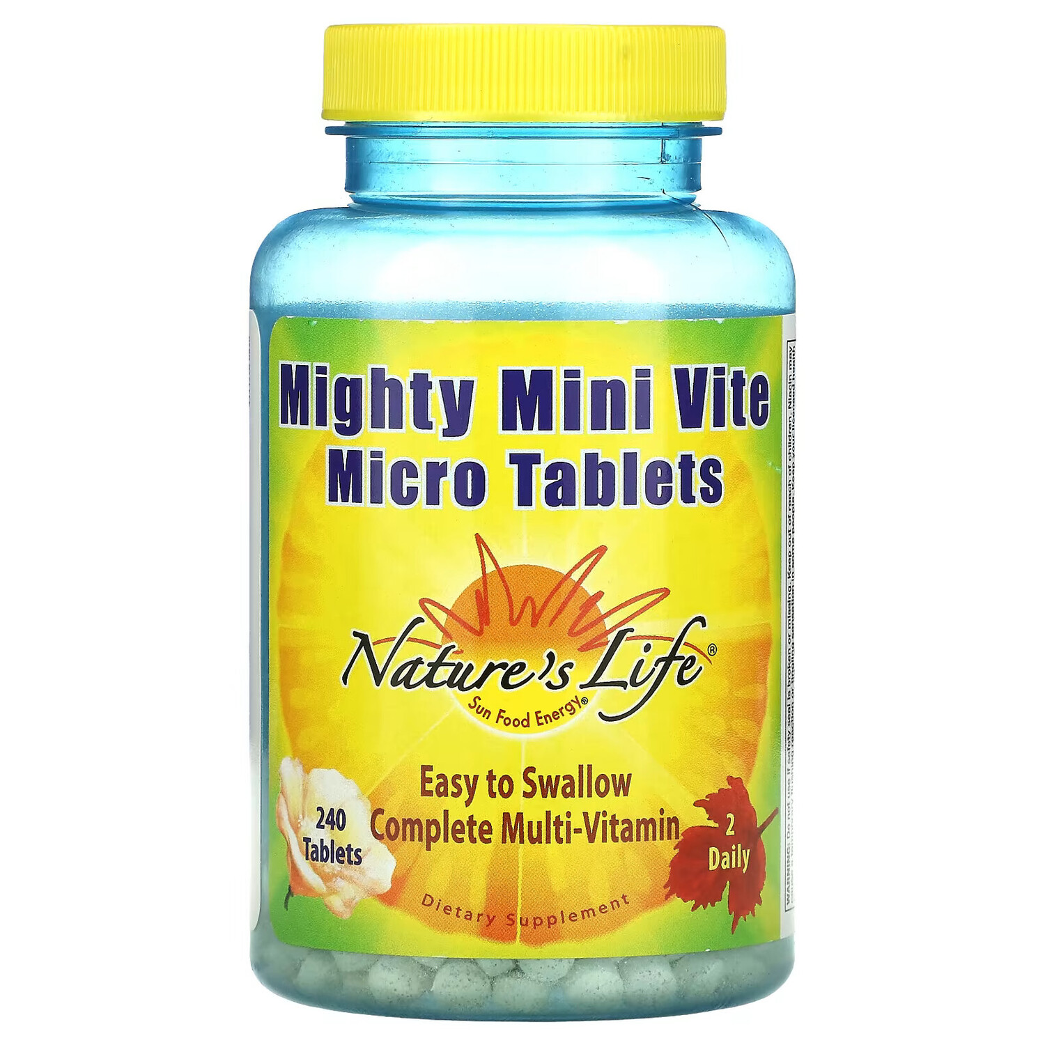 Nature's Life, Mighty Mini Vite, 240 микротаблеток
Nature's Life, Mighty Mini Vite, 240 микротаблеток