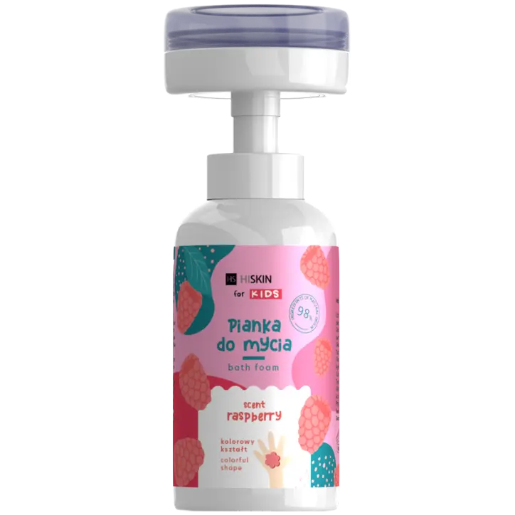 Hiskin пена для мытья рук и тела детская малина, 300 мл
Hiskin пена для мытья рук и тела детская малина, 300 мл