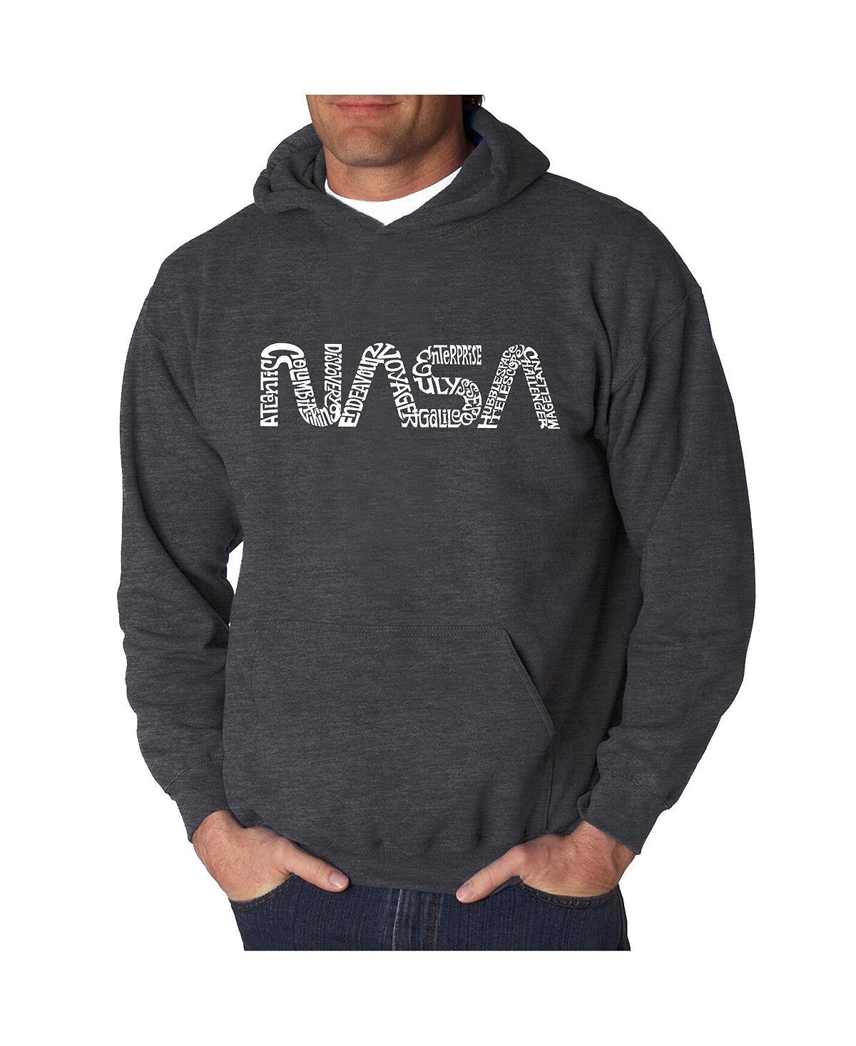 Мужская толстовка с капюшоном word art - worm nasa LA Pop Art, темно-серый
Мужская толстовка с капюшоном word art - worm nasa LA Pop Art, темно-серый