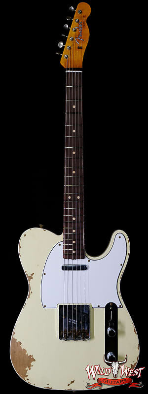 Fender Custom Shop 1962 Telecaster Custom Rosewood Slab Board Звукосниматели с ручным заводом Heavy Relic Vintage White Fender Custom Shop 1962 Telecaster Custom Rosewood Slab Board Hand-Wound Pickups Heavy Relic Vintage White
Fender Custom Shop 1962 Telecaster Custom Rosewood Slab Board Звукосниматели с ручным заводом Heavy Relic Vintage White Fender Custom Shop 1962 Telecaster Custom Rosewood Slab Board Hand-Wound Pickups Heavy Relic Vintage White