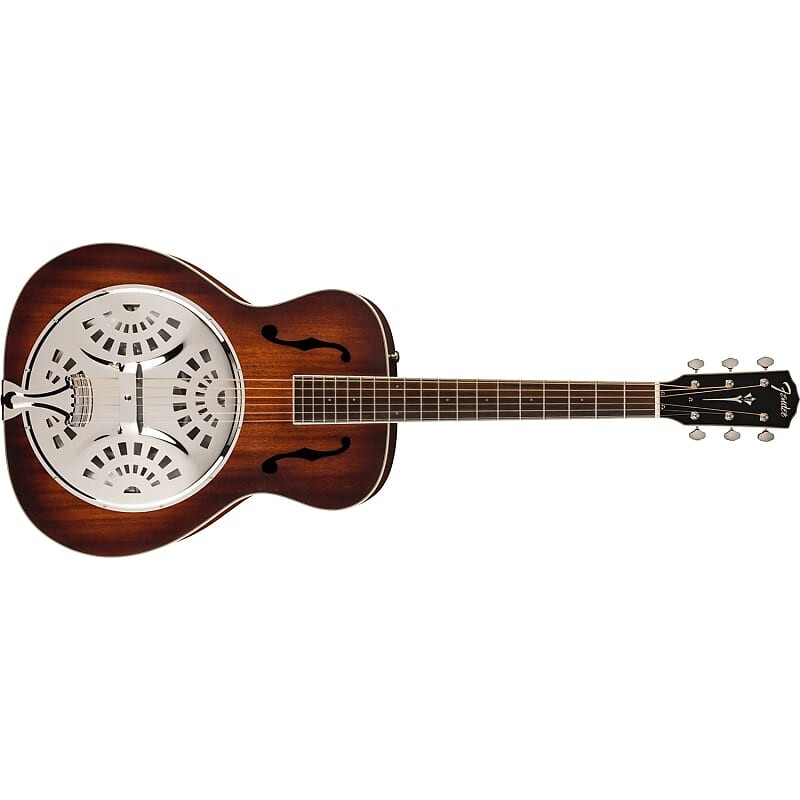 Гитара с резонатором Fender Paramount PR-180E, гриф из орехового дерева, выдержанный коньячный взрыв 0970392337
Гитара с резонатором Fender Paramount PR-180E, гриф из орехового дерева, выдержанный коньячный взрыв 0970392337