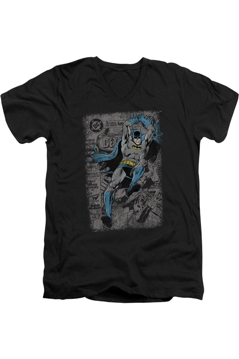 Футболка с коротким рукавом и V-образным вырезом для взрослых Batman Detective #487 Distress Gildan, черный
Футболка с коротким рукавом и V-образным вырезом для взрослых Batman Detective #487 Distress Gildan, черный