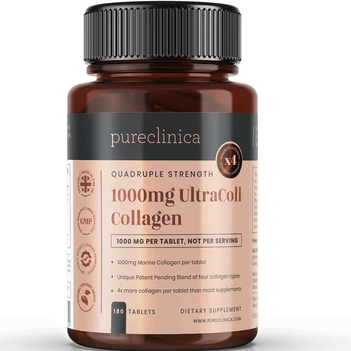 Комплекс коллагена Pureclinica UltraColl Marine 1000 мг, 180 таблеток
Комплекс коллагена Pureclinica UltraColl Marine 1000 мг, 180 таблеток