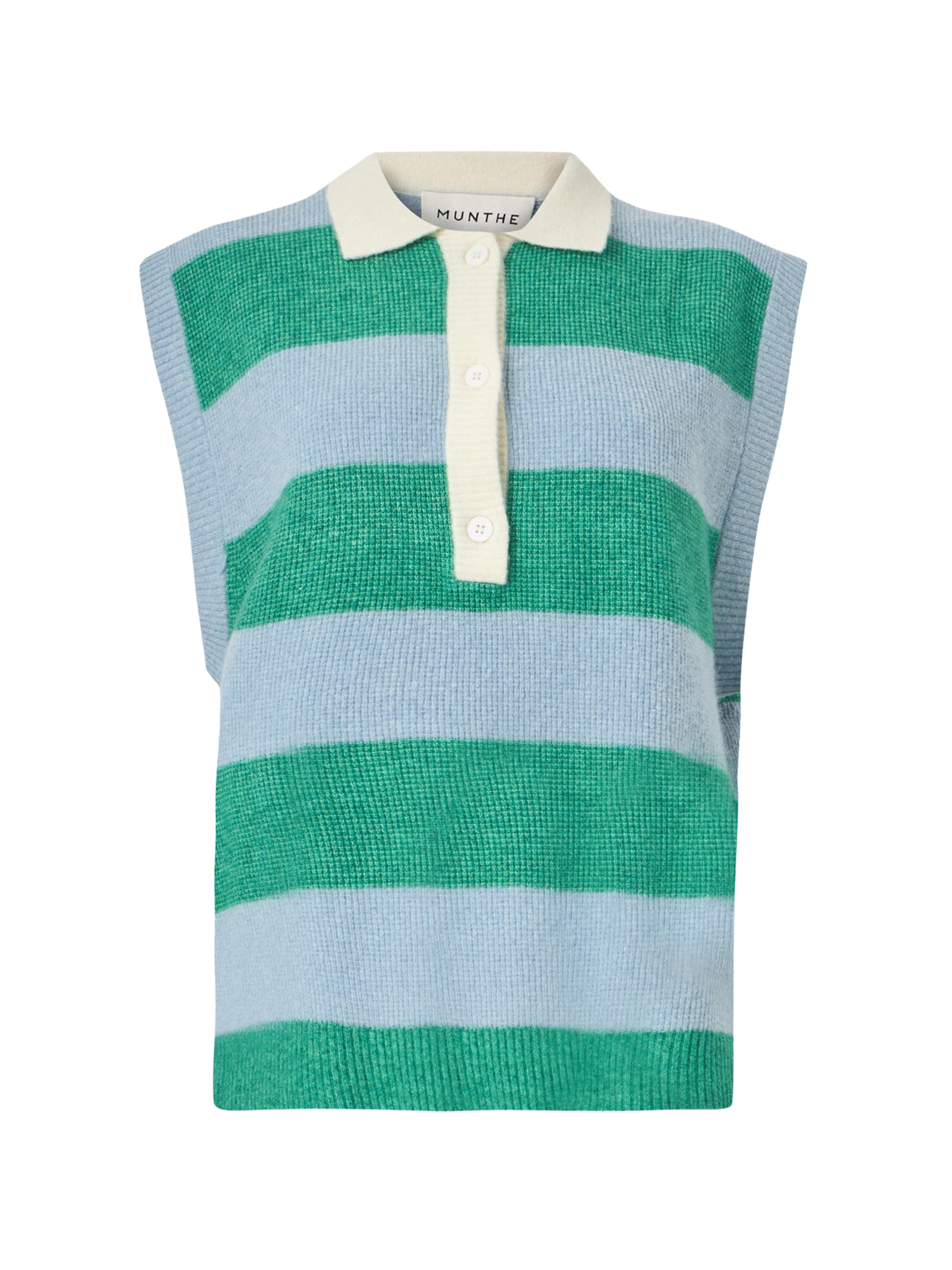 Munthe Свитер 'BRACHA' в цвете бирюзовый, пастельно-голубой
Munthe Свитер 'BRACHA' в цвете бирюзовый, пастельно-голубой