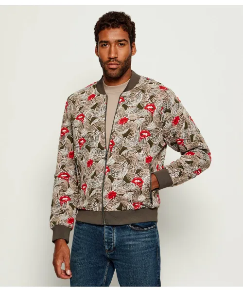 Опасность Бомбера Regular fit Joop! Jeans, зеленый 
Опасность Бомбера Regular fit Joop! Jeans, зеленый