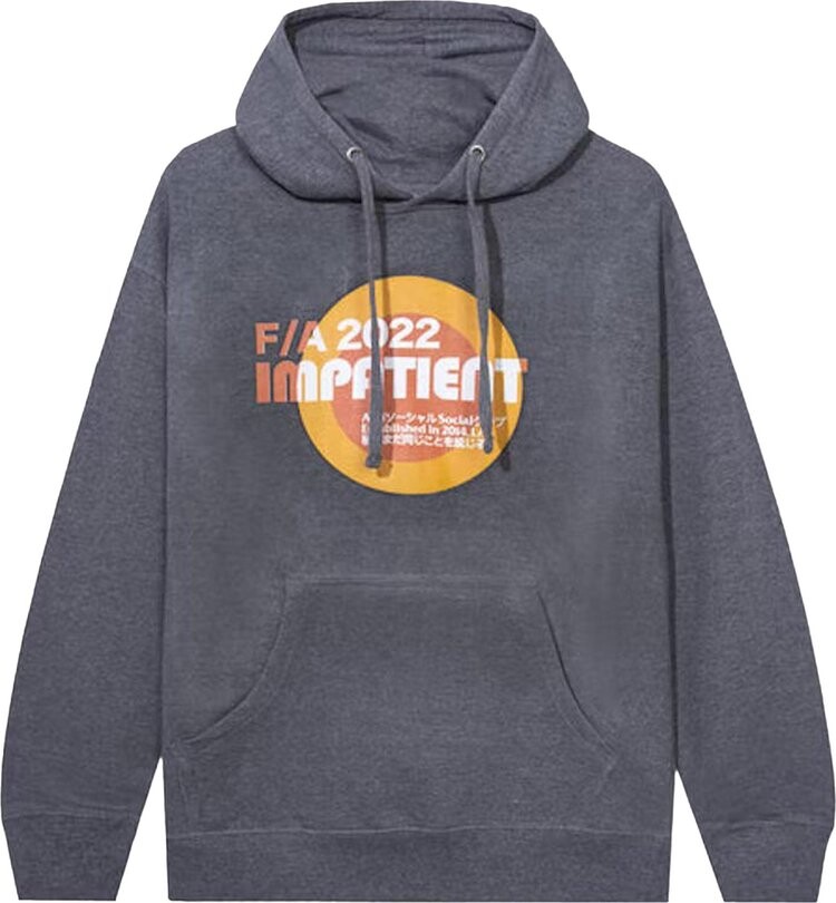 Худи Anti Social Social Club Impatient Hoodie 'Heather Grey', серый
Худи Anti Social Social Club Impatient Hoodie 'Heather Grey', серый