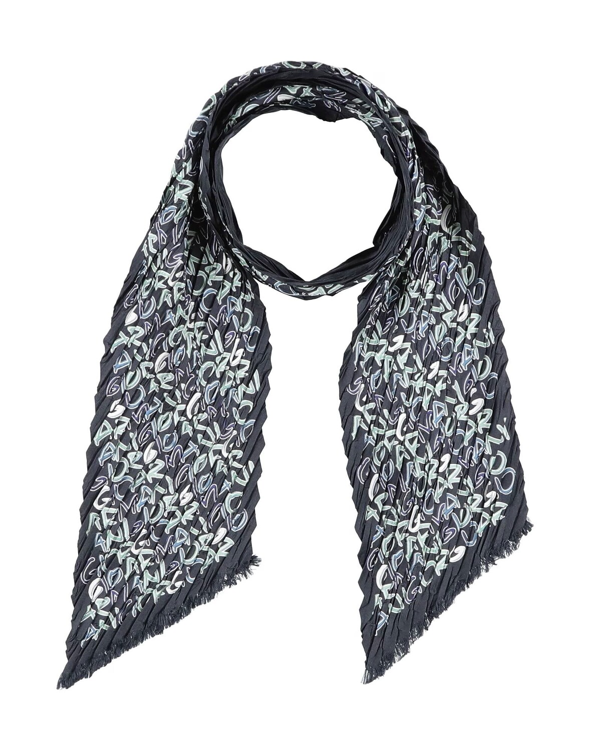 Шарф Giorgio Armani, синий 
Шарф Giorgio Armani, синий