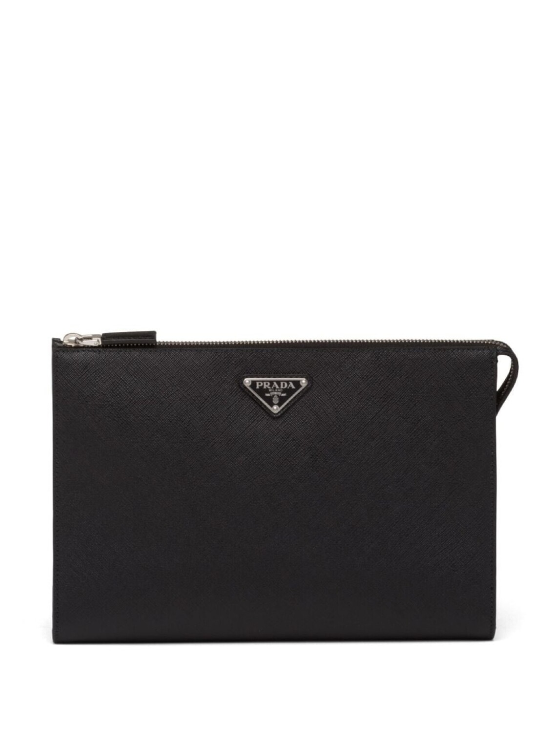 Prada сумка-клатч из сафьяновой кожи с треугольными пластинами, черный
Prada сумка-клатч из сафьяновой кожи с треугольными пластинами, черный