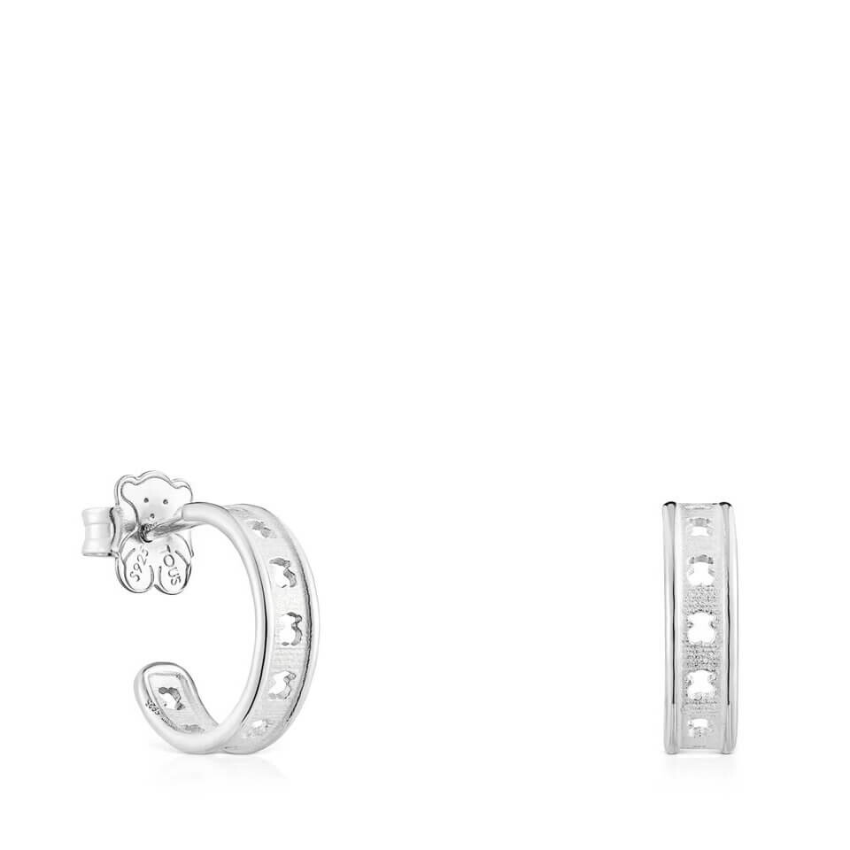 Серьги-кольца Tous Bear Row Small Silhouette, серебро
Серьги-кольца Tous Bear Row Small Silhouette, серебро