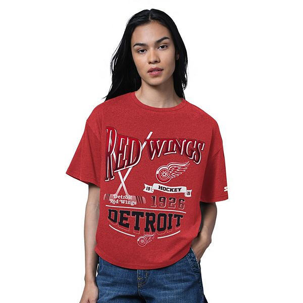 Женская футболка Detroit Red Wings Hall of Fame оверсайз в цвете heather red Starter, Красный, Женская футболка Detroit Red Wings Hall of Fame оверсайз в цвете heather red Starter
Женская футболка Detroit Red Wings Hall of Fame оверсайз в цвете heather red Starter, Красный, Женская футболка Detroit Red Wings Hall of Fame оверсайз в цвете heather red Starter