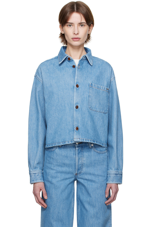 Джинсовая рубашка Samantha A.P.C., индиго
Джинсовая рубашка Samantha A.P.C., индиго