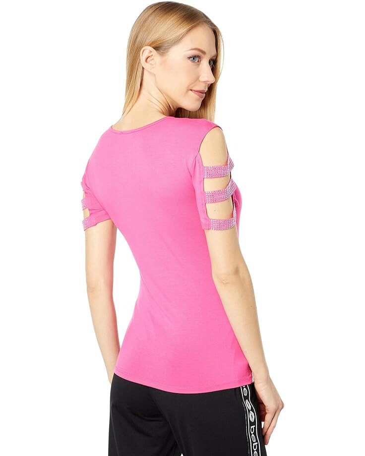 Футболка Bebe Caged Tee, цвет Candy
Футболка Bebe Caged Tee, цвет Candy