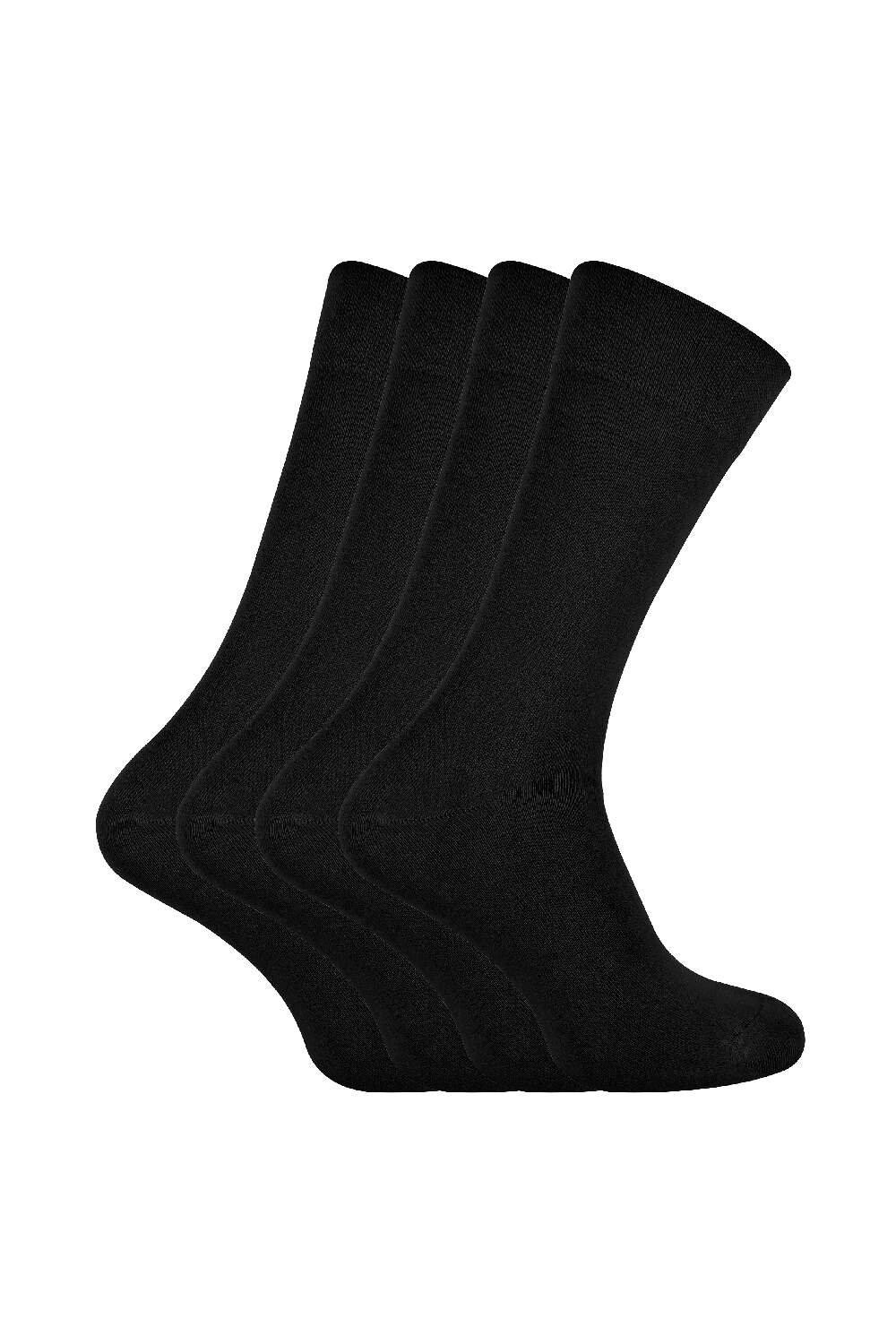 4 пары супермягких бамбуковых носков для костюма Sock Snob, черный
4 пары супермягких бамбуковых носков для костюма Sock Snob, черный