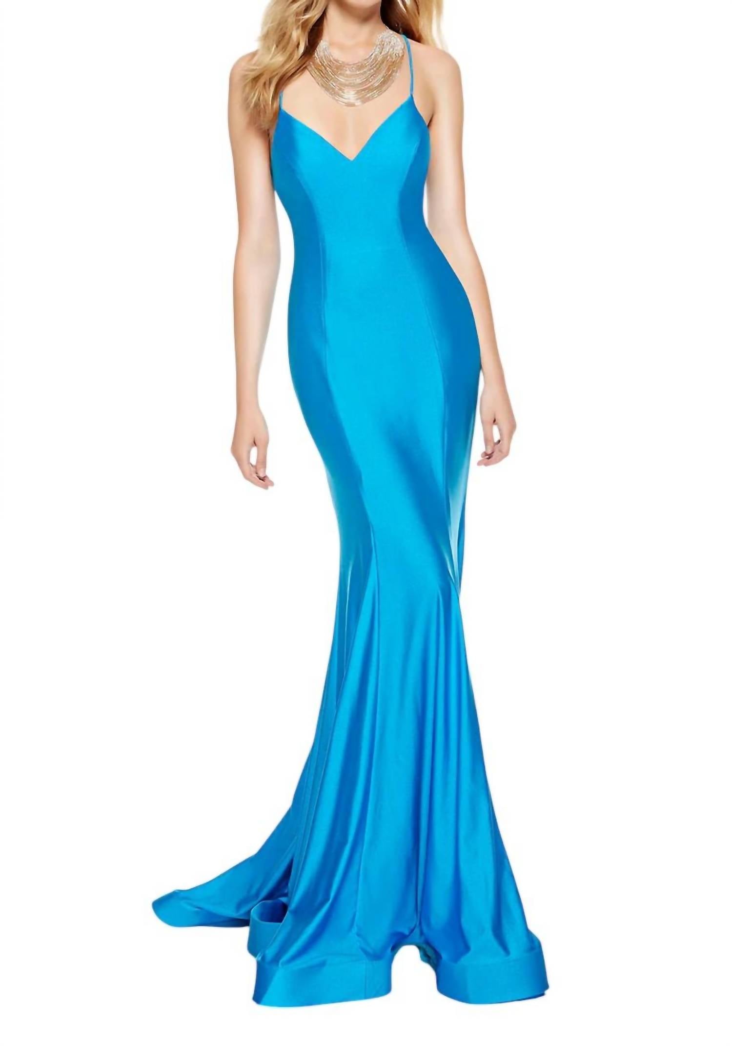 Платье со шнуровкой на спине в цвете «океан» ALYCE PARIS, цвет ocean
Платье со шнуровкой на спине в цвете «океан» ALYCE PARIS, цвет ocean