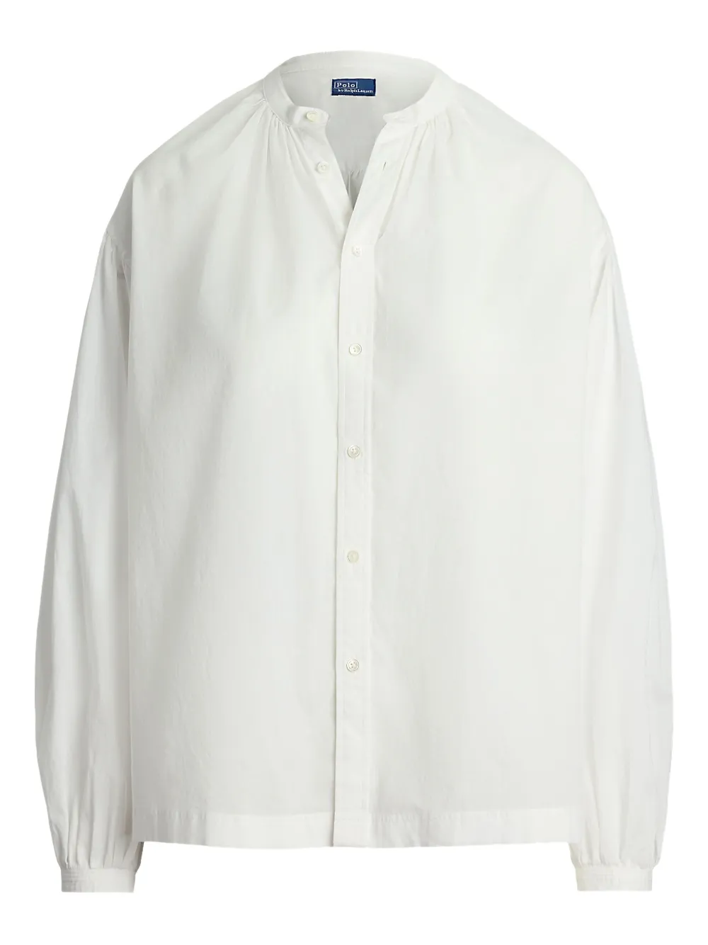 Полупрозрачная рубашка POLO RALPH LAUREN, белый 
Полупрозрачная рубашка POLO RALPH LAUREN, белый
