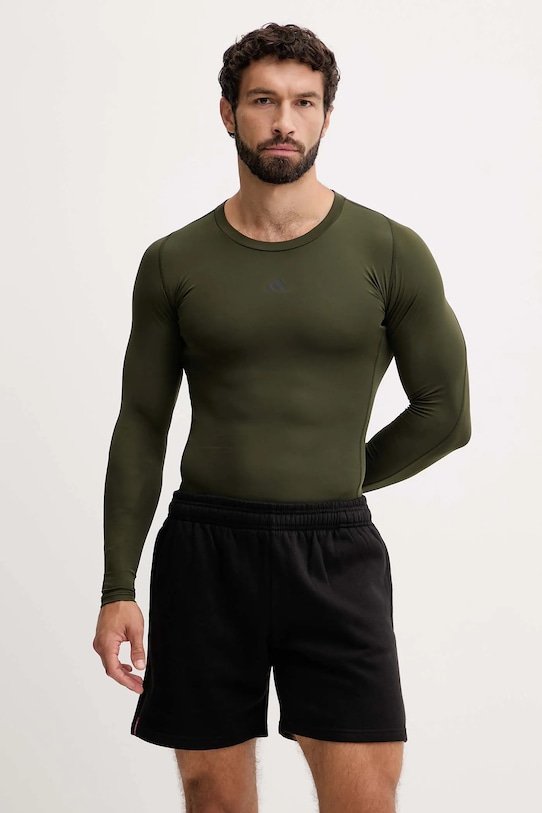 Спортивная футболка с длинными рукавами Techfit Compression Adidas Performance, зеленый
Спортивная футболка с длинными рукавами Techfit Compression Adidas Performance, зеленый