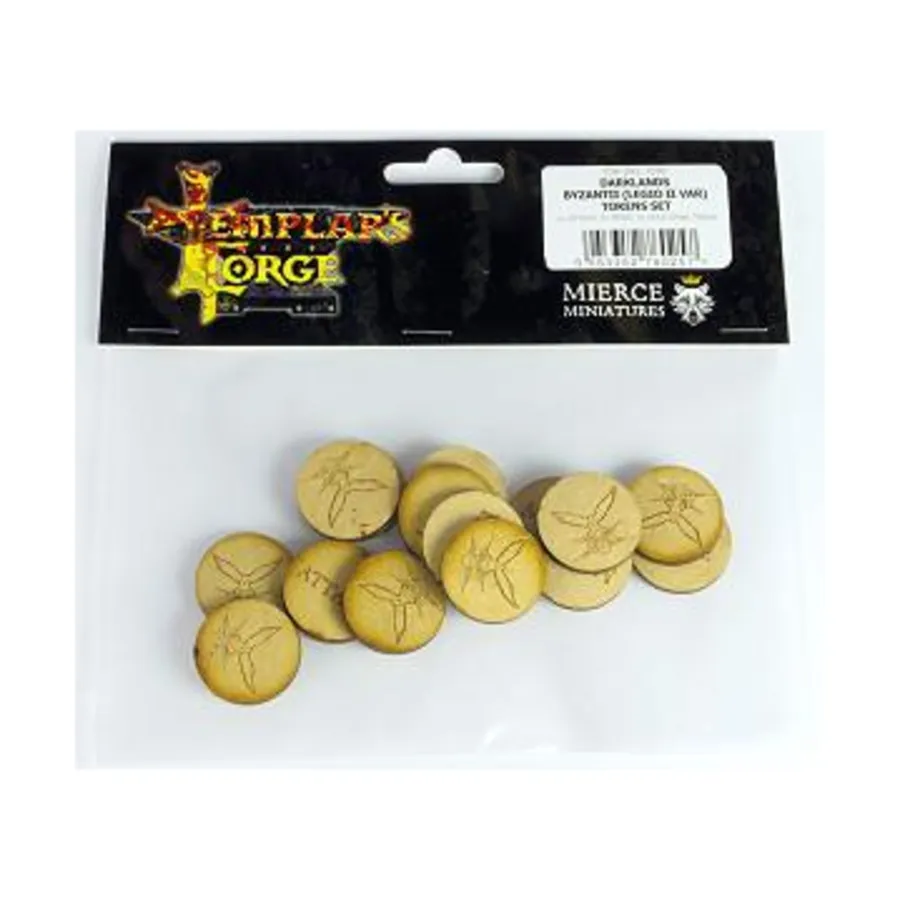 Набор жетонов — Византия, Legio II Var, Darklands Miniatures - Bases, Dice & Other Accessories
Набор жетонов — Византия, Legio II Var, Darklands Miniatures - Bases, Dice & Other Accessories