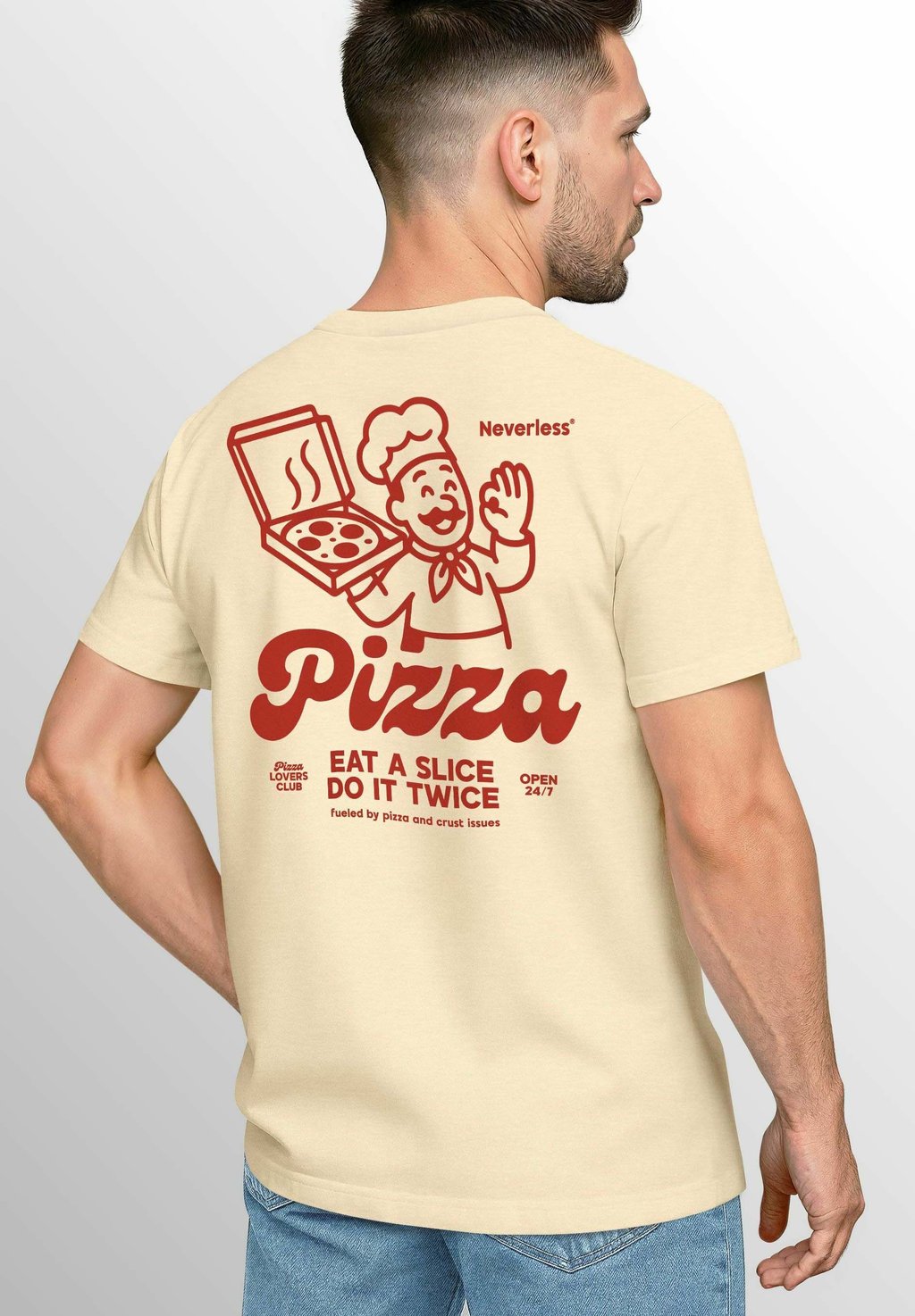 Футболка с принтом BACK PIZZA SPRUCH LUSTIG GRAFIK SOMMER Neverless, бежевый
Футболка с принтом BACK PIZZA SPRUCH LUSTIG GRAFIK SOMMER Neverless, бежевый