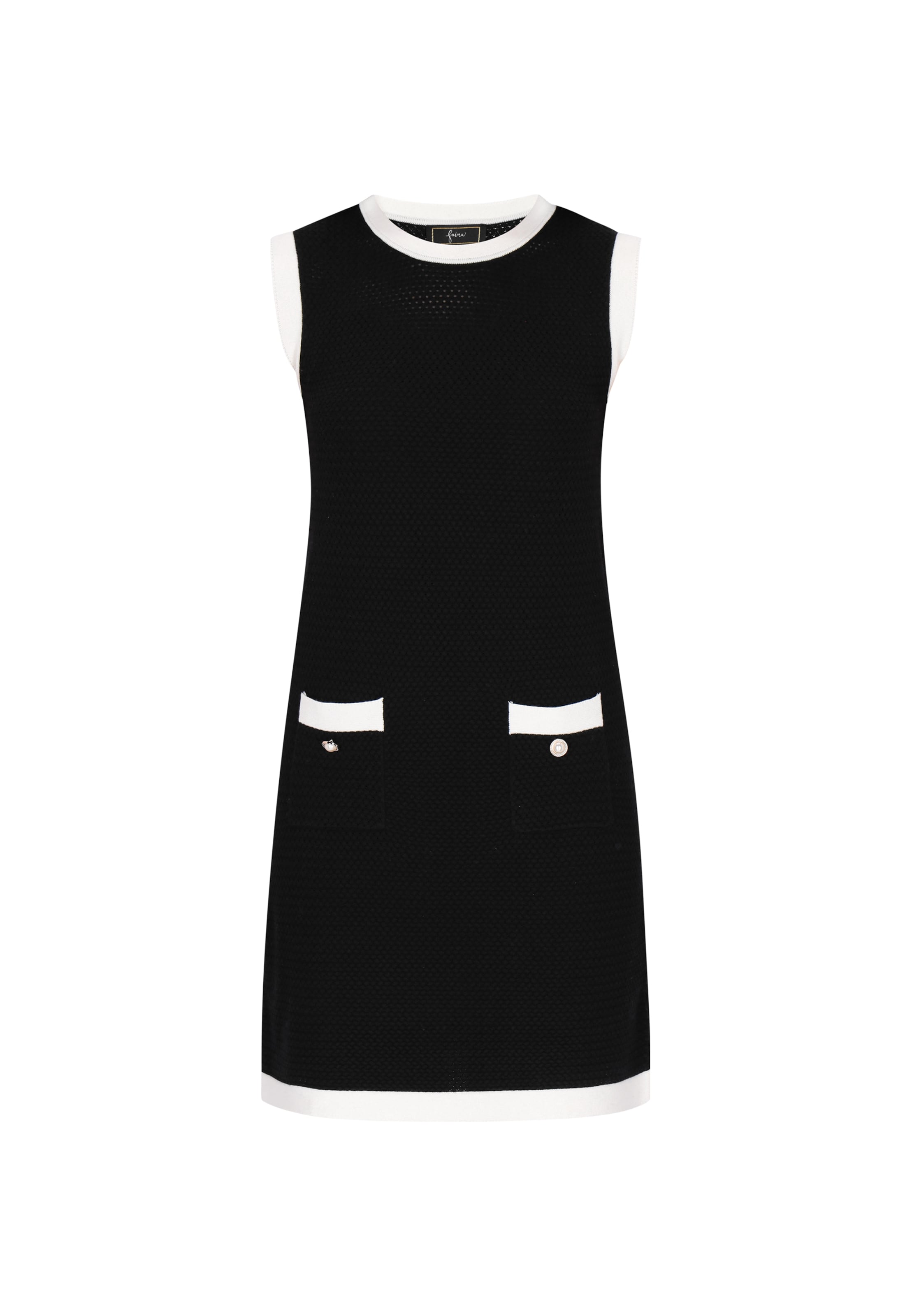 Faina Вязаное платье 'Festive' в черном цвете
Faina Вязаное платье 'Festive' в черном цвете