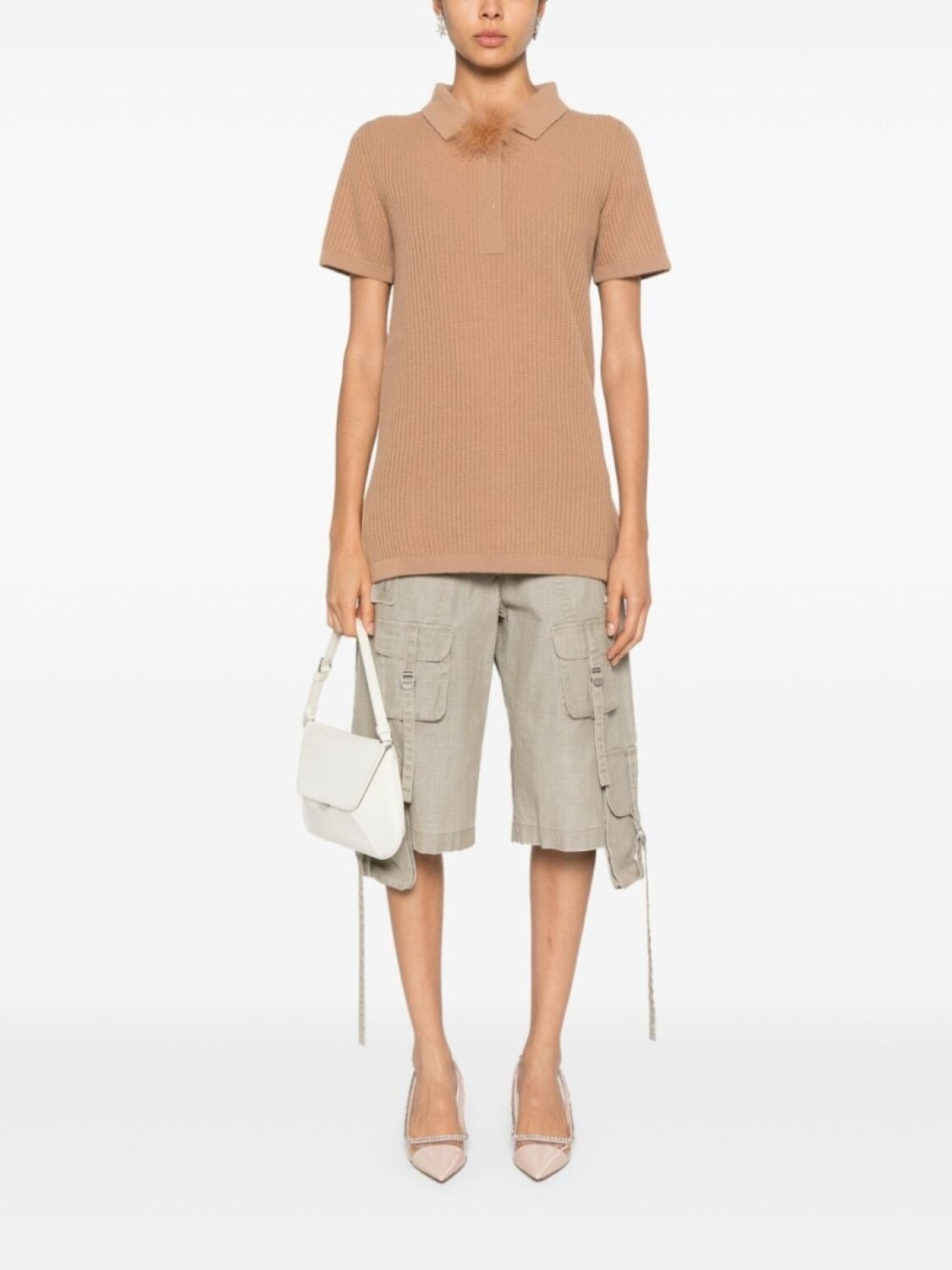 Blumarine топ из вирджинской шерсти, коричневый
Blumarine топ из вирджинской шерсти, коричневый