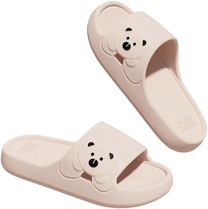 Тапочки с мультяшным медвежонком для дома, женские мягкие EVA тапочки для ванной, противоскользящие Dmmwcx, розовый
Тапочки с мультяшным медвежонком для дома, женские мягкие EVA тапочки для ванной, противоскользящие Dmmwcx, розовый