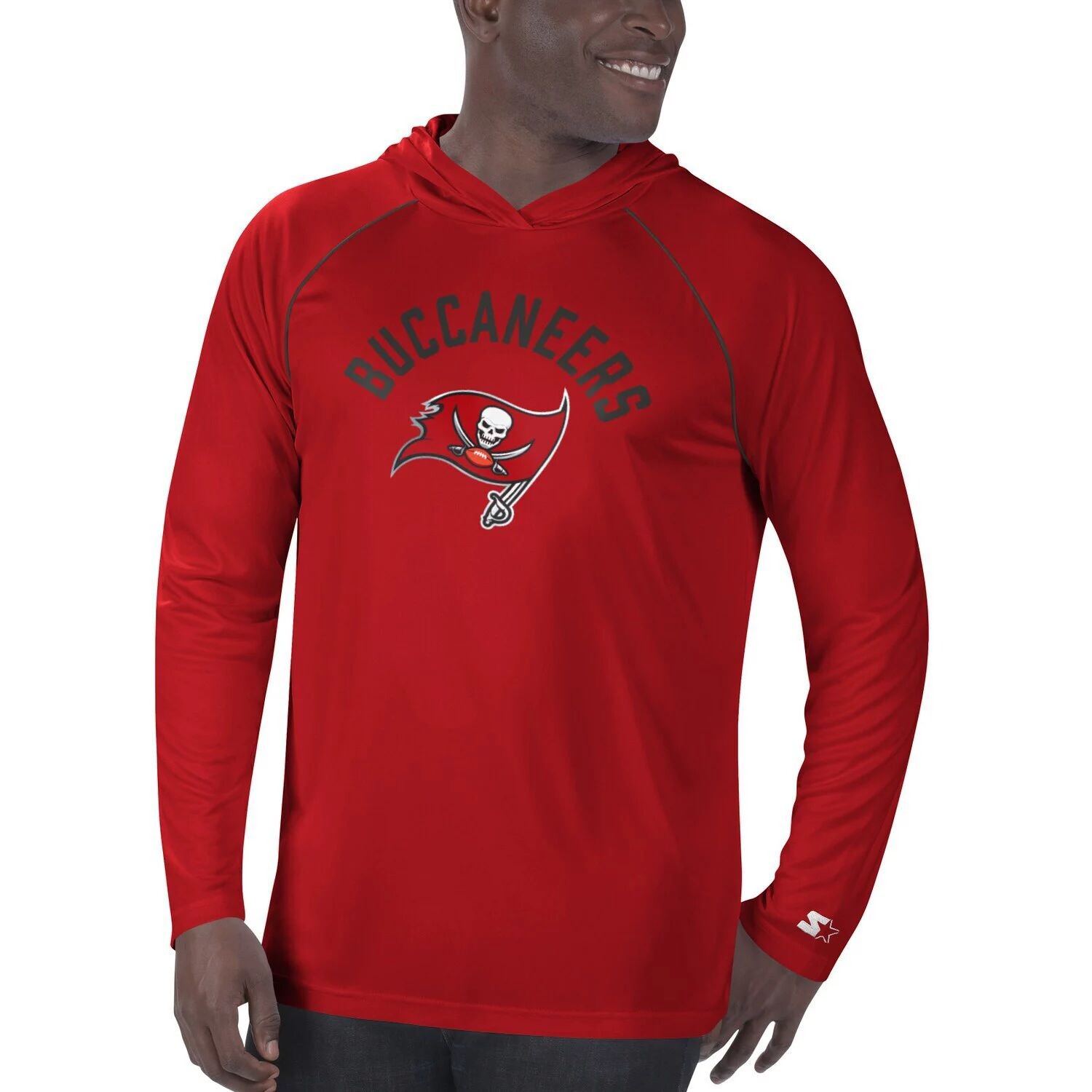 Мужская красная футболка с капюшоном и длинными рукавами реглан Tampa Bay Buccaneers Starter, Красный, Мужская красная футболка с капюшоном и длинными рукавами реглан Tampa Bay Buccaneers Starter
Мужская красная футболка с капюшоном и длинными рукавами реглан Tampa Bay Buccaneers Starter, Красный, Мужская красная футболка с капюшоном и длинными рукавами реглан Tampa Bay Buccaneers Starter