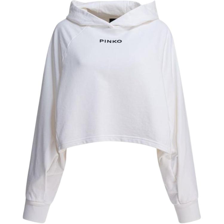 Худи с вышитым логотипом PINKO, белый
Худи с вышитым логотипом PINKO, белый