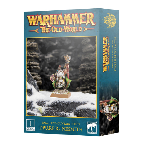 Фигурка Warhammer: The Old World – Dwarfen Mountain Holds – Dwarf Runesmith Games Workshop
Фигурка Warhammer: The Old World – Dwarfen Mountain Holds – Dwarf Runesmith Games Workshop