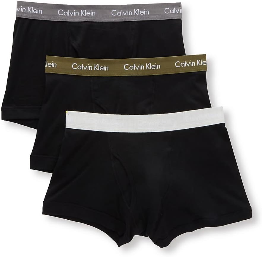 Комплект из 3 мужских хлопковых трусов-боксеров Calvin Klein Classic Fit, Green,Snow
Комплект из 3 мужских хлопковых трусов-боксеров Calvin Klein Classic Fit, Green,Snow