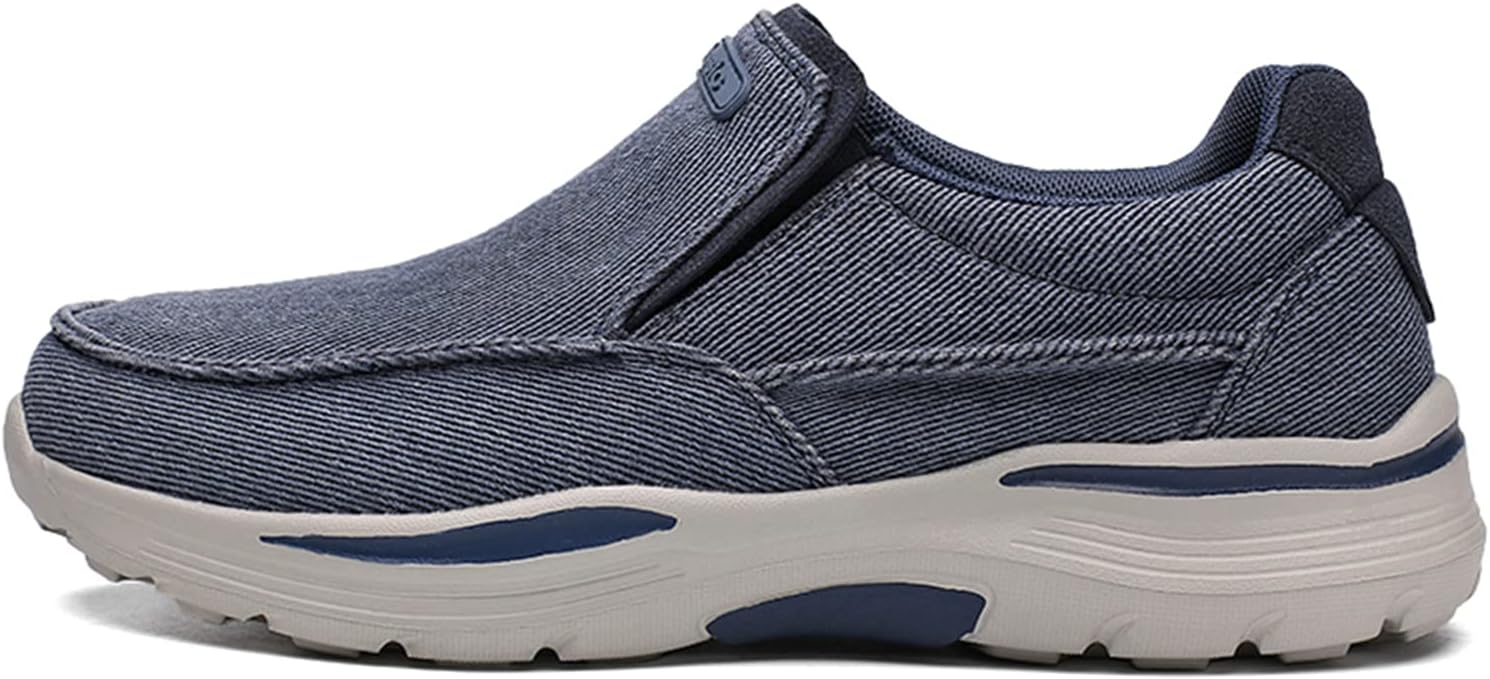 Мужские брезентовые лоферы, слип-он повседневная обувь для ходьбы, удобные легкие кроссовки Abborora, синий
Мужские брезентовые лоферы, слип-он повседневная обувь для ходьбы, удобные легкие кроссовки Abborora, синий