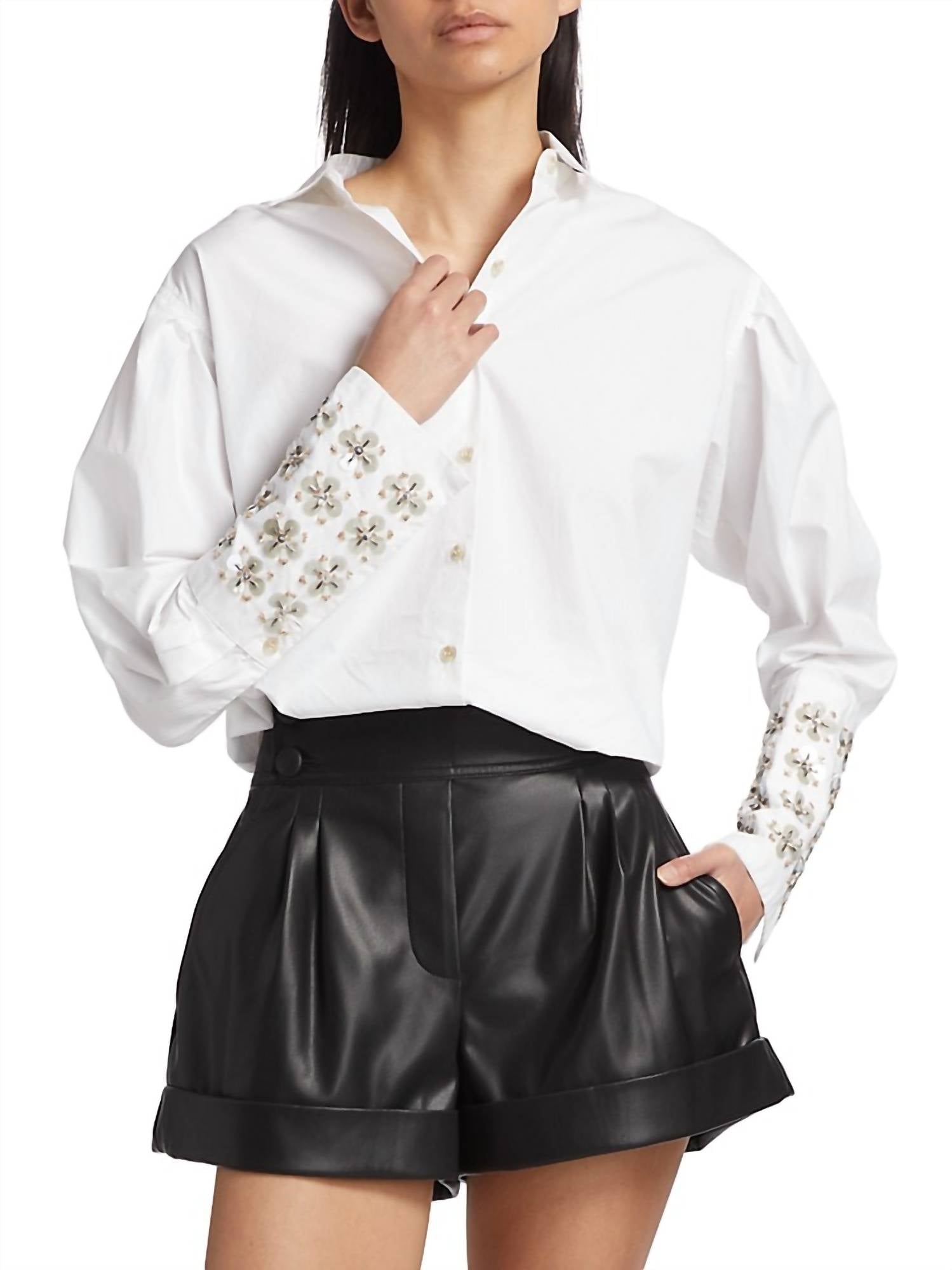 Топ Wells в оптическом белом цвете Tanya Taylor
Топ Wells в оптическом белом цвете Tanya Taylor