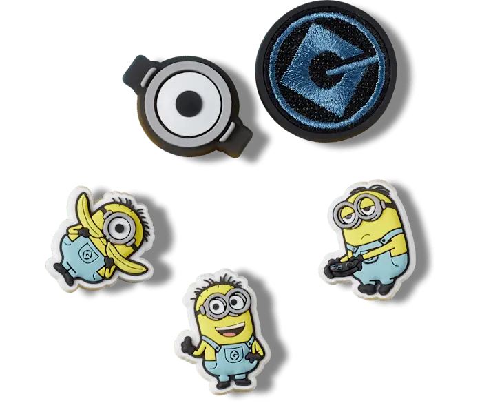 Джиббитсы Minions 5 Pack Crocs
Джиббитсы Minions 5 Pack Crocs