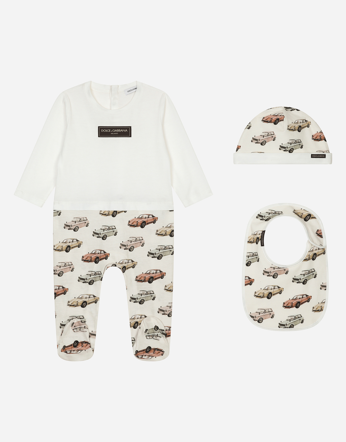 Подарочный набор из 3 предметов из джерси с принтом Dolce&Gabbana, мультиколор
Подарочный набор из 3 предметов из джерси с принтом Dolce&Gabbana, мультиколор