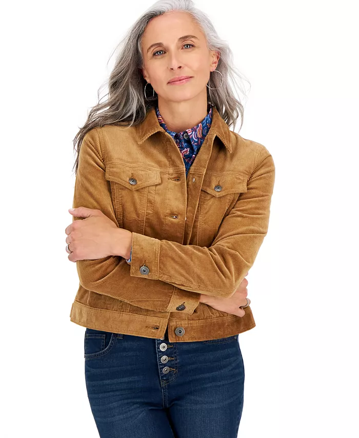 Маленькая куртка из вельвета, созданная для Macy's Style & Co, загар/бежевый
Маленькая куртка из вельвета, созданная для Macy's Style & Co, загар/бежевый