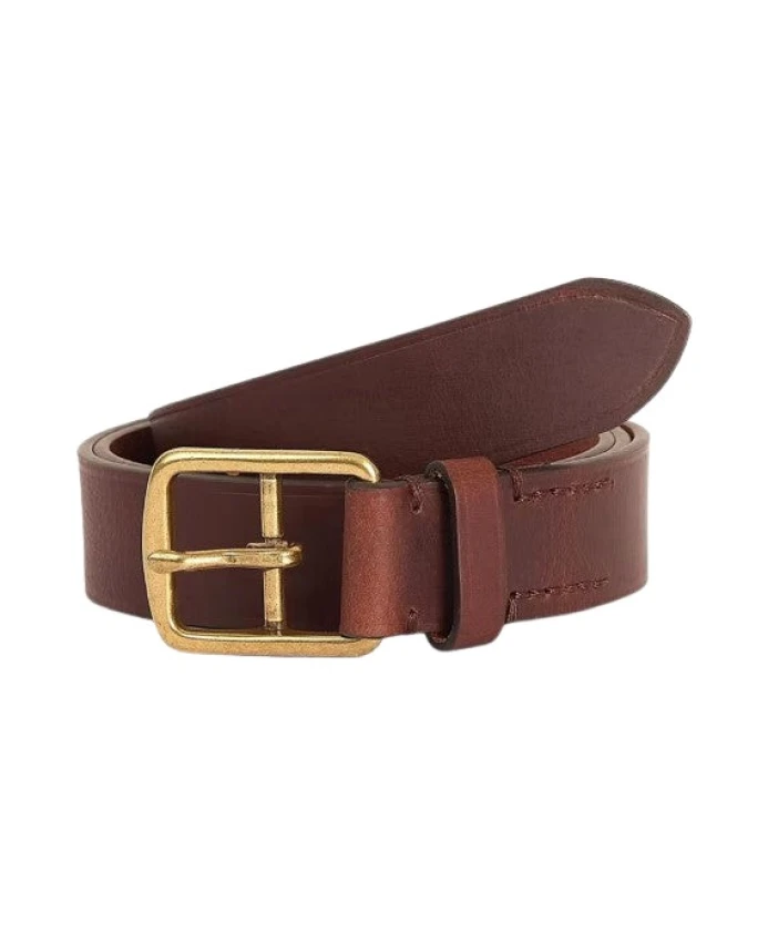 Современный кожаный ремень со стильной металлической пряжкой. Barbour, коричневый
Современный кожаный ремень со стильной металлической пряжкой. Barbour, коричневый
