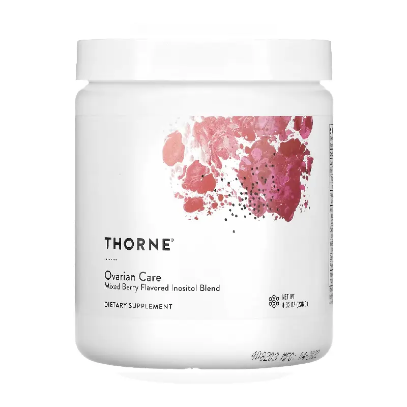 Формула Thorne Research Ovarian Care для поддержки женского здоровья ягодное ассорти, 236 г
Формула Thorne Research Ovarian Care для поддержки женского здоровья ягодное ассорти, 236 г
