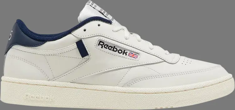 Кроссовки club c 'vintage navy' Reebok, белый
Кроссовки club c 'vintage navy' Reebok, белый