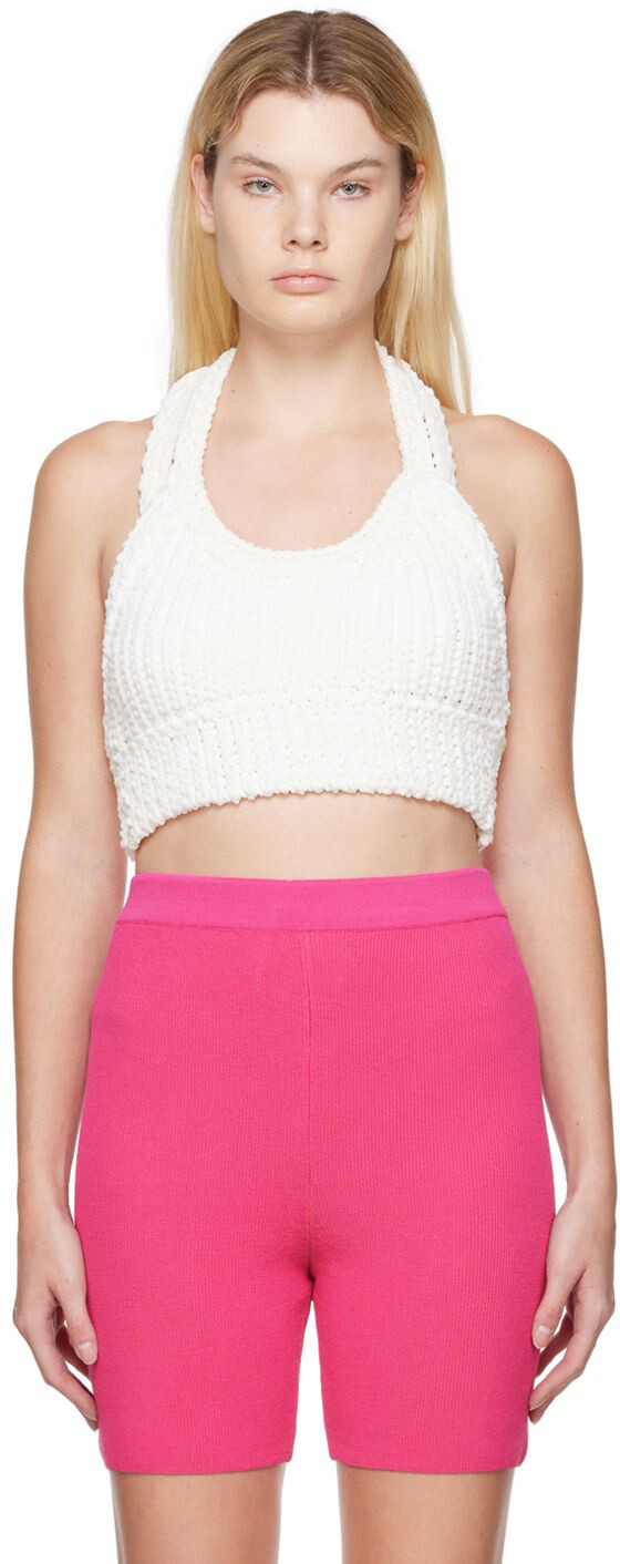 Белая майка 'La Maille Nuvola' Jacquemus
Белая майка 'La Maille Nuvola' Jacquemus