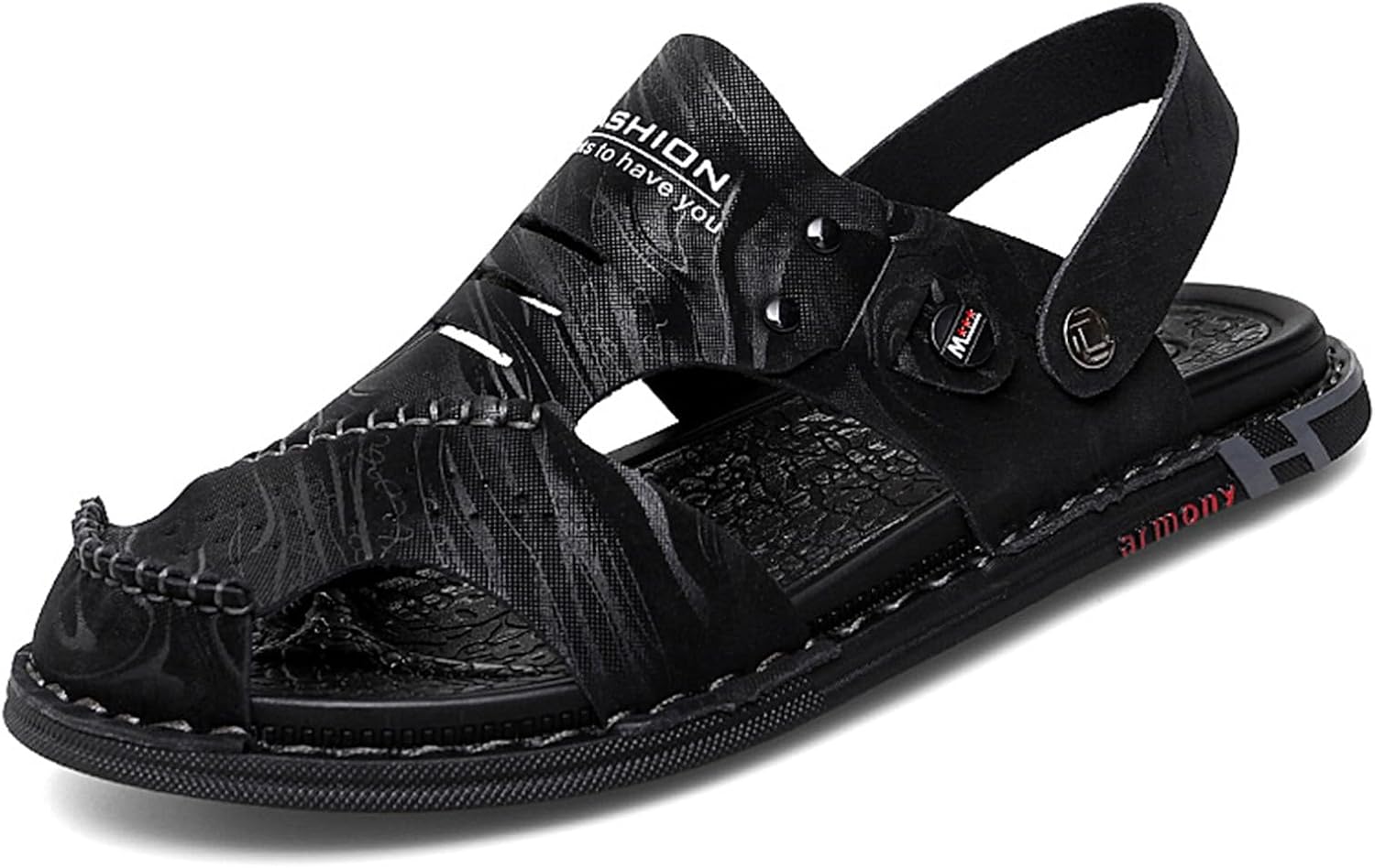 Мужские кожаные сандалии RiceelSor ручной работы, закрытые носки, повседневные, рыбацкого типа, для улицы, регулируемые, дышащие, противоскользящие, удобные, легкие, ортопедические, пляжные тапочки, черный
Мужские кожаные сандалии RiceelSor ручной работы, закрытые носки, повседневные, рыбацкого типа, для улицы, регулируемые, дышащие, противоскользящие, удобные, легкие, ортопедические, пляжные тапочки, черный