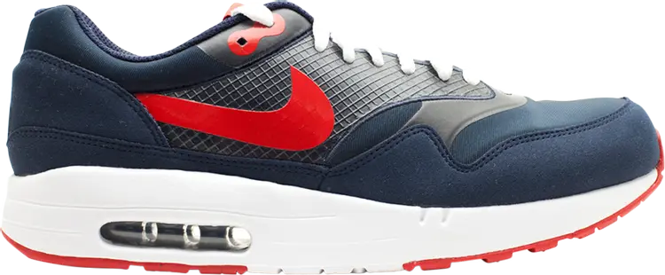 Кроссовки Nike Air Maxim 1+ 'Omega Pack - Obsidian Olympic Red', синий
Кроссовки Nike Air Maxim 1+ 'Omega Pack - Obsidian Olympic Red', синий