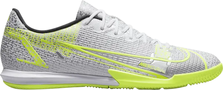 Кроссовки Nike Mercurial Vapor 14 Academy IC 'Metallic Silver Volt', белый
Кроссовки Nike Mercurial Vapor 14 Academy IC 'Metallic Silver Volt', белый
