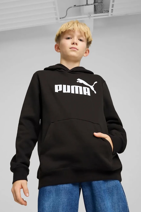 Детская толстовка ESS No. 1 Logo Hoodie FL B Puma, черный 
Детская толстовка ESS No. 1 Logo Hoodie FL B Puma, черный